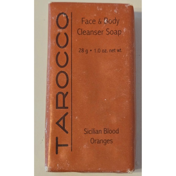 Tarocco Sicilian Blood Oranges Face Body Cleanser Soap 1 oz Bars Lot of 11 - Picture 2 of 2